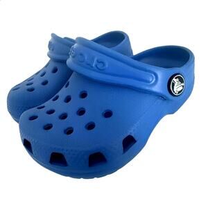 Crocs baby size 2-3c New blue NWOT baby crocs
